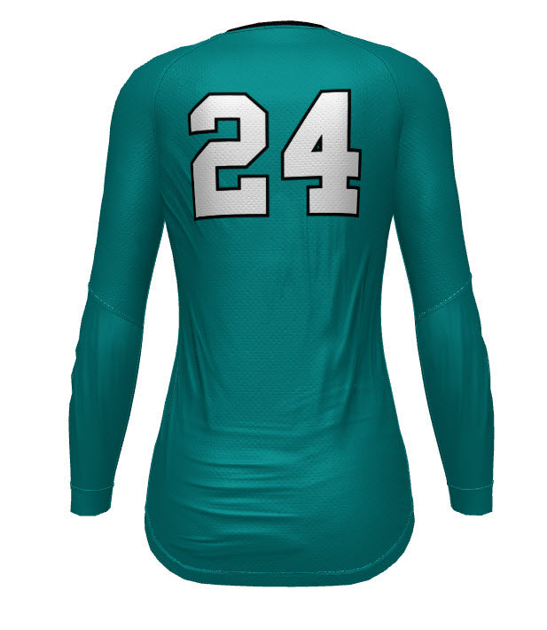 CUSTOM SUBLIMATED LONG SLEEVE JERSEY - nahdeh